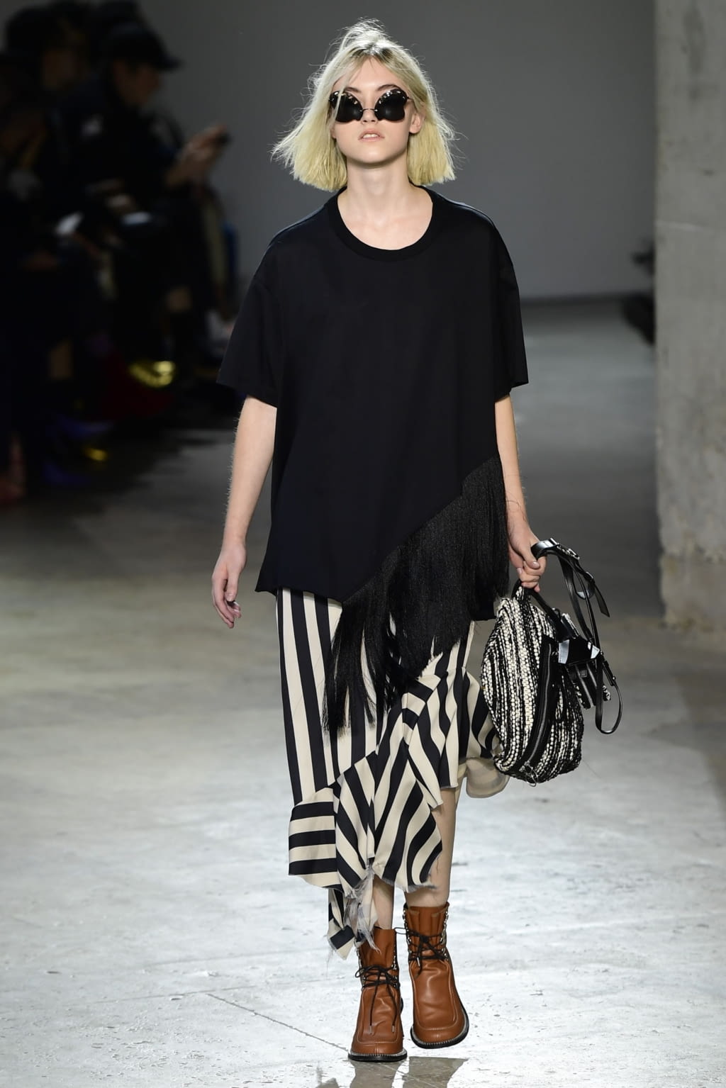 Fashion Week Paris Spring/Summer 2019 look 32 from the Marques' Almeida collection womenswear