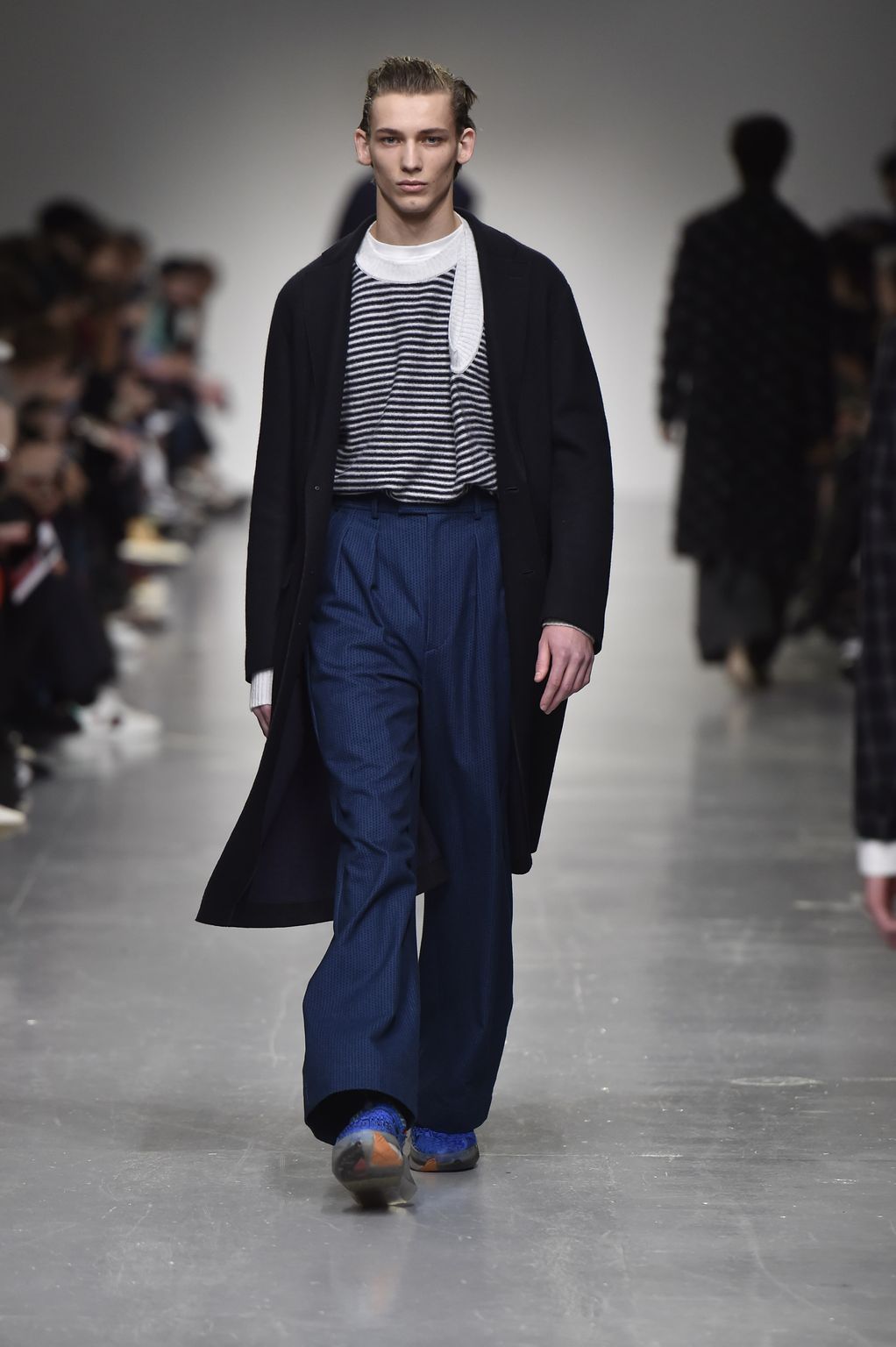 Fashion Week London Fall/Winter 2017 look 7 from the Casely-Hayford collection 男装