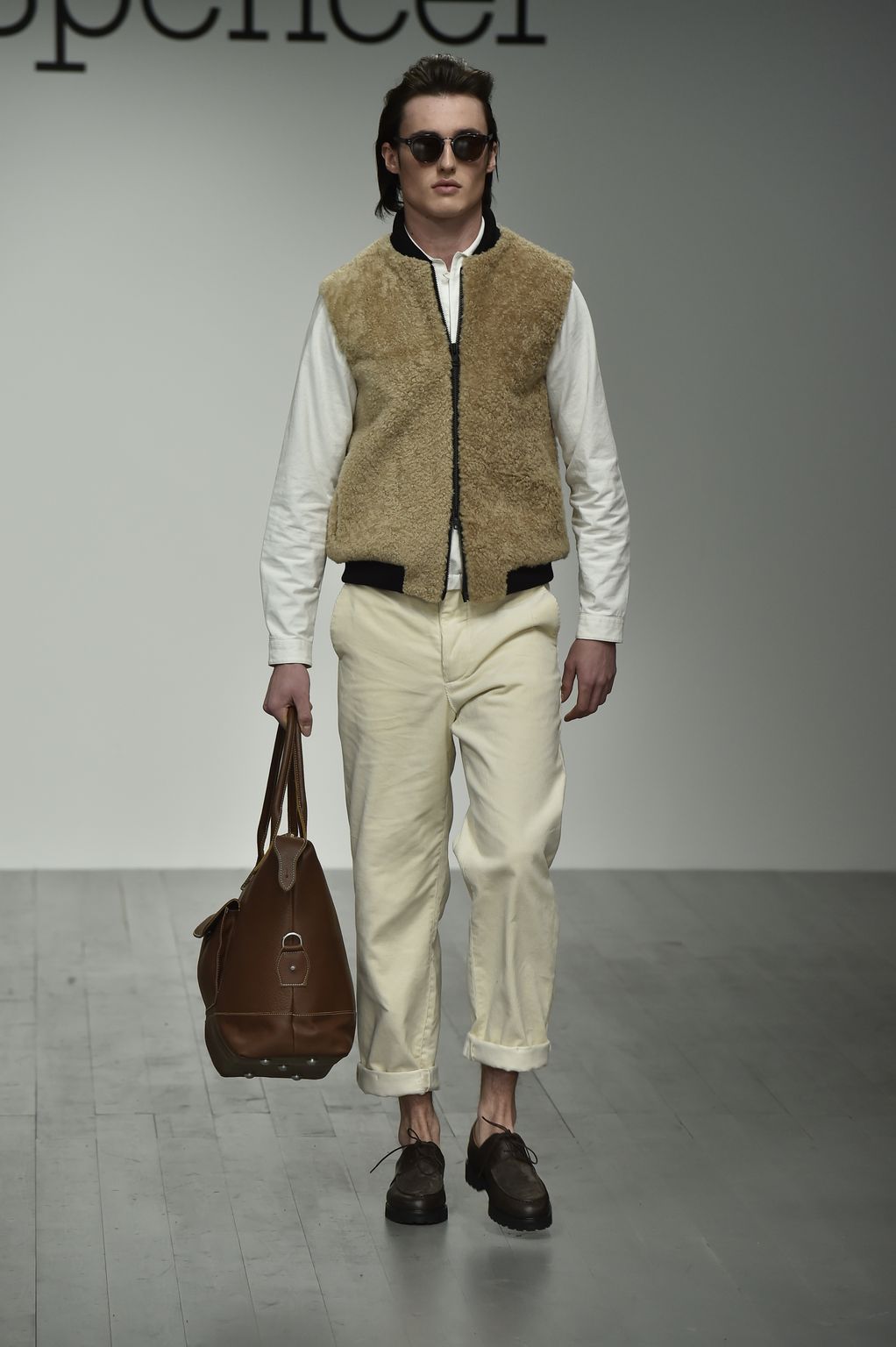 Fashion Week London Fall/Winter 2018 look 15 from the Oliver Spencer collection menswear