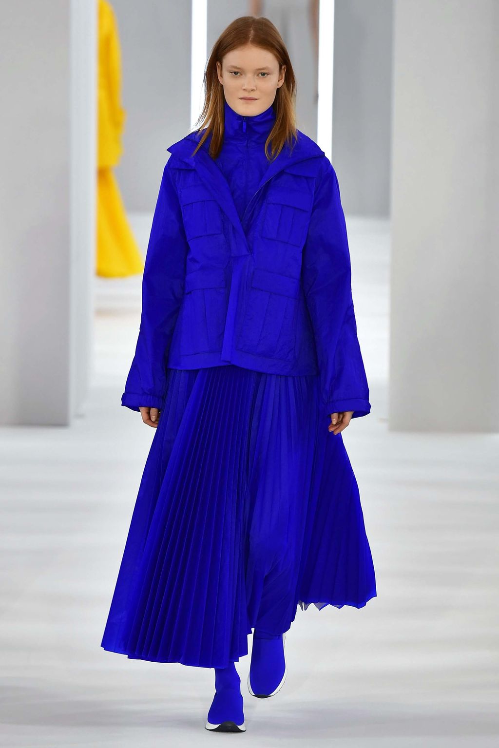 Fashion Week London Fall/Winter 2018 look 14 from the Jasper Conran collection 女装