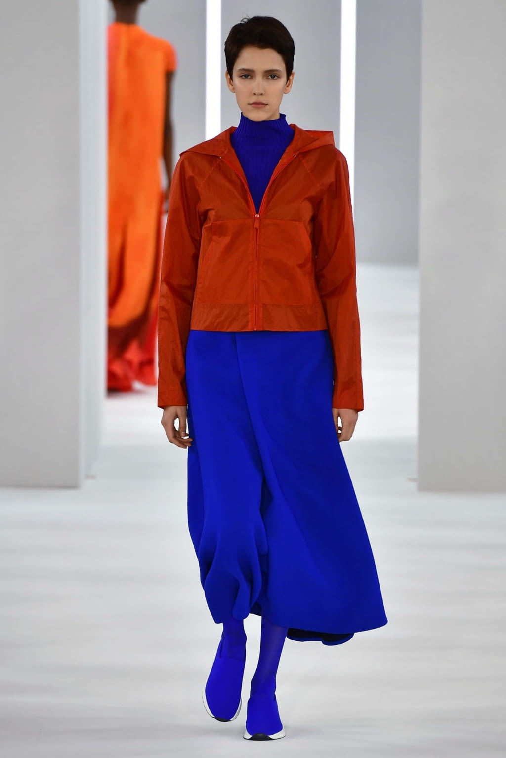 Fashion Week London Fall/Winter 2018 look 24 from the Jasper Conran collection 女装