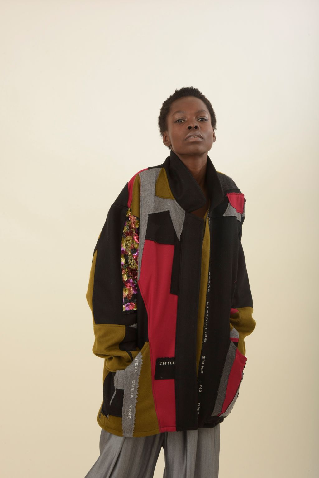 Fashion Week London Spring/Summer 2021 look 12 from the Lupe Gajardo collection womenswear