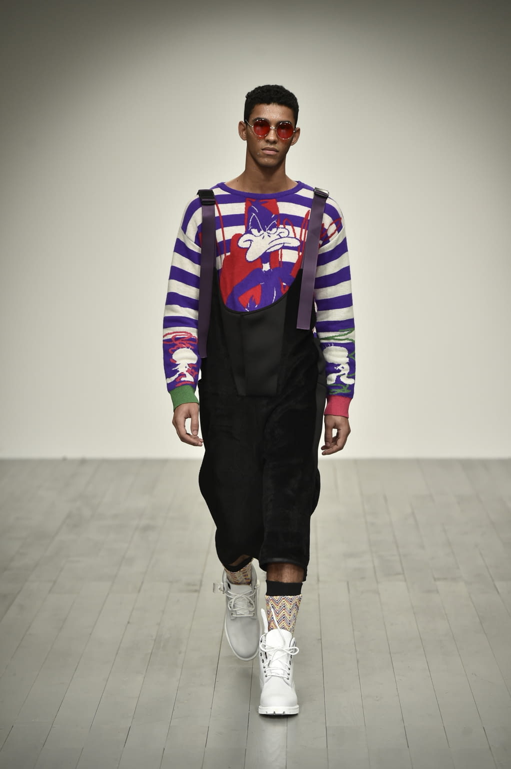 Fashion Week London Fall/Winter 2018 look 13 from the Bobby Abley collection menswear