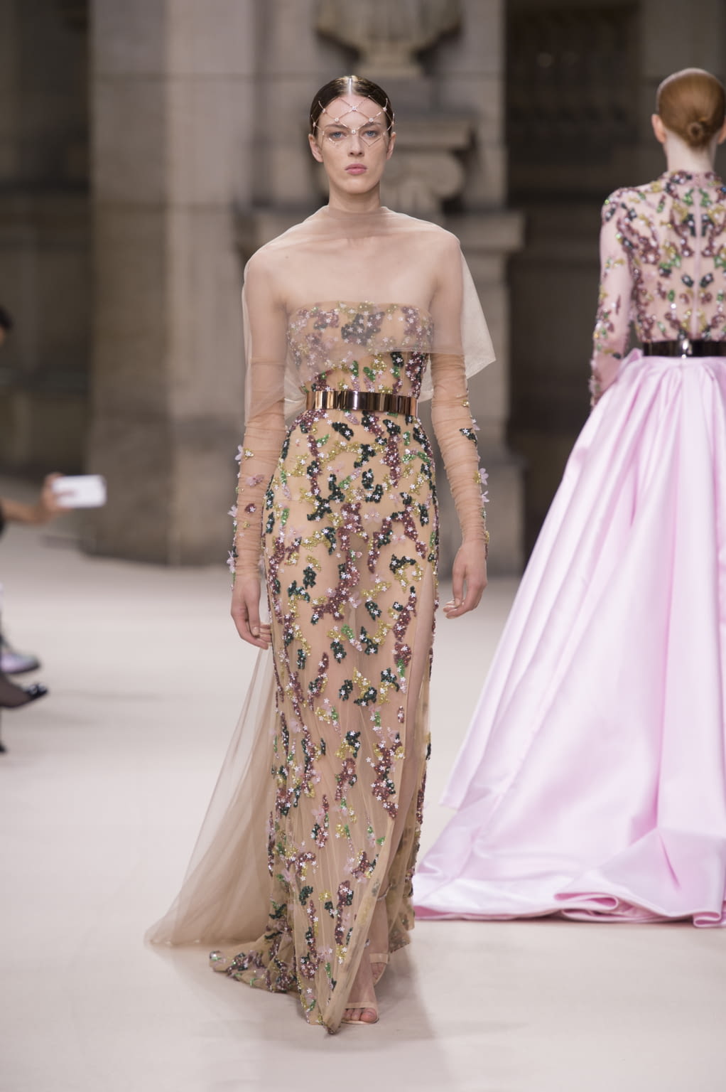 Fashion Week Paris Fall/Winter 2018 look 10 from the Galia Lahav collection couture