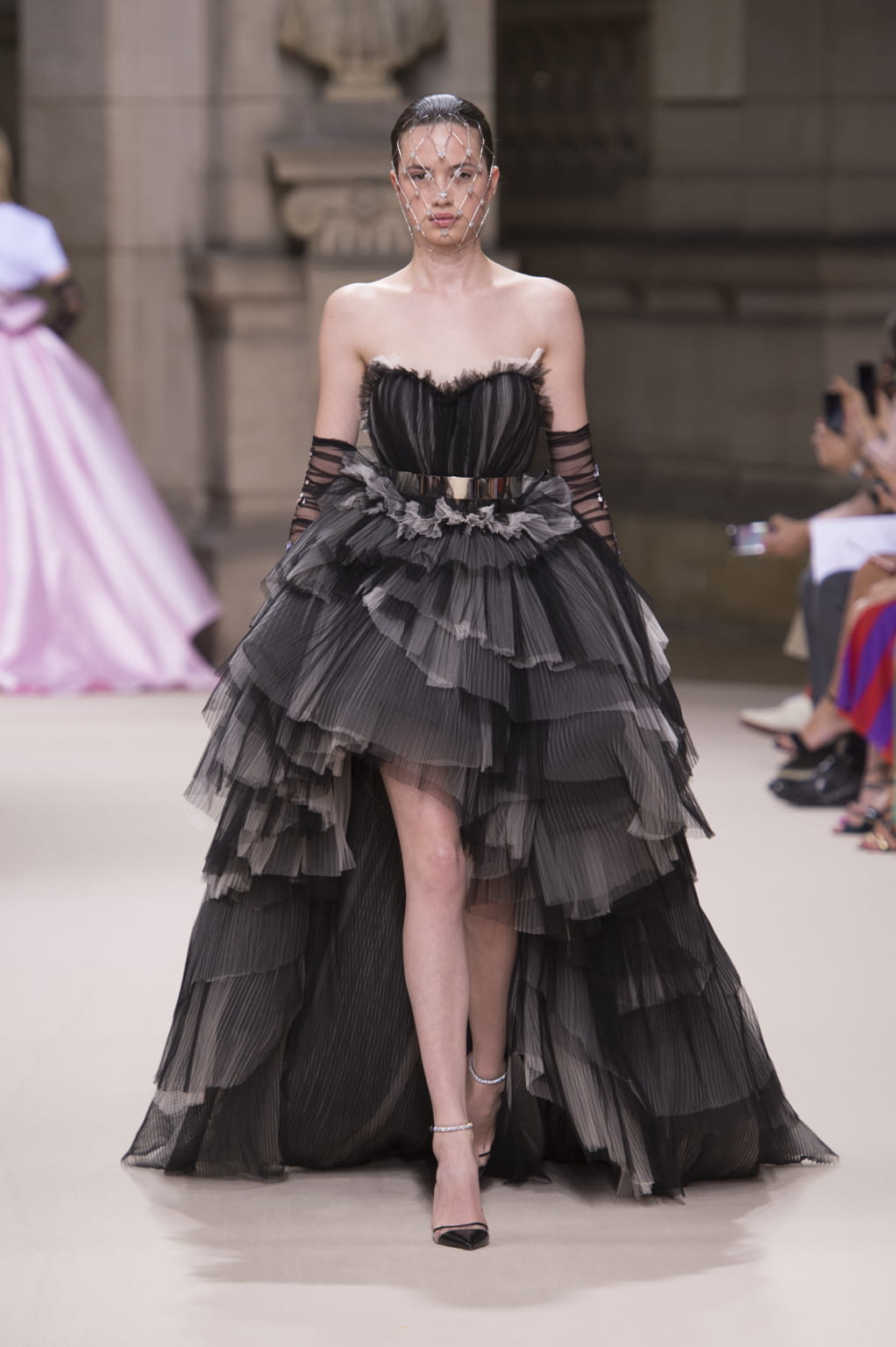 Fashion Week Paris Fall/Winter 2018 look 14 from the Galia Lahav collection couture