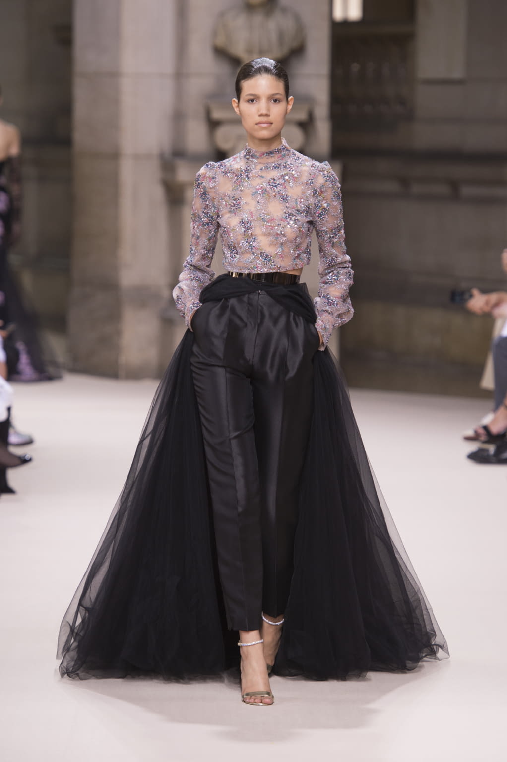 Fashion Week Paris Fall/Winter 2018 look 23 from the Galia Lahav collection couture