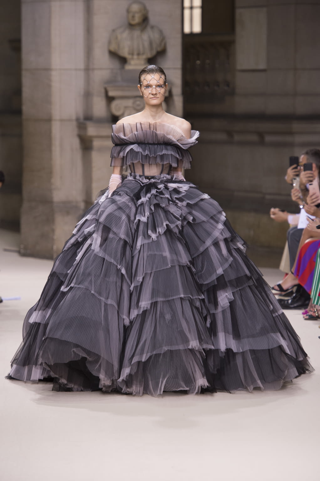 Fashion Week Paris Fall/Winter 2018 look 32 from the Galia Lahav collection couture