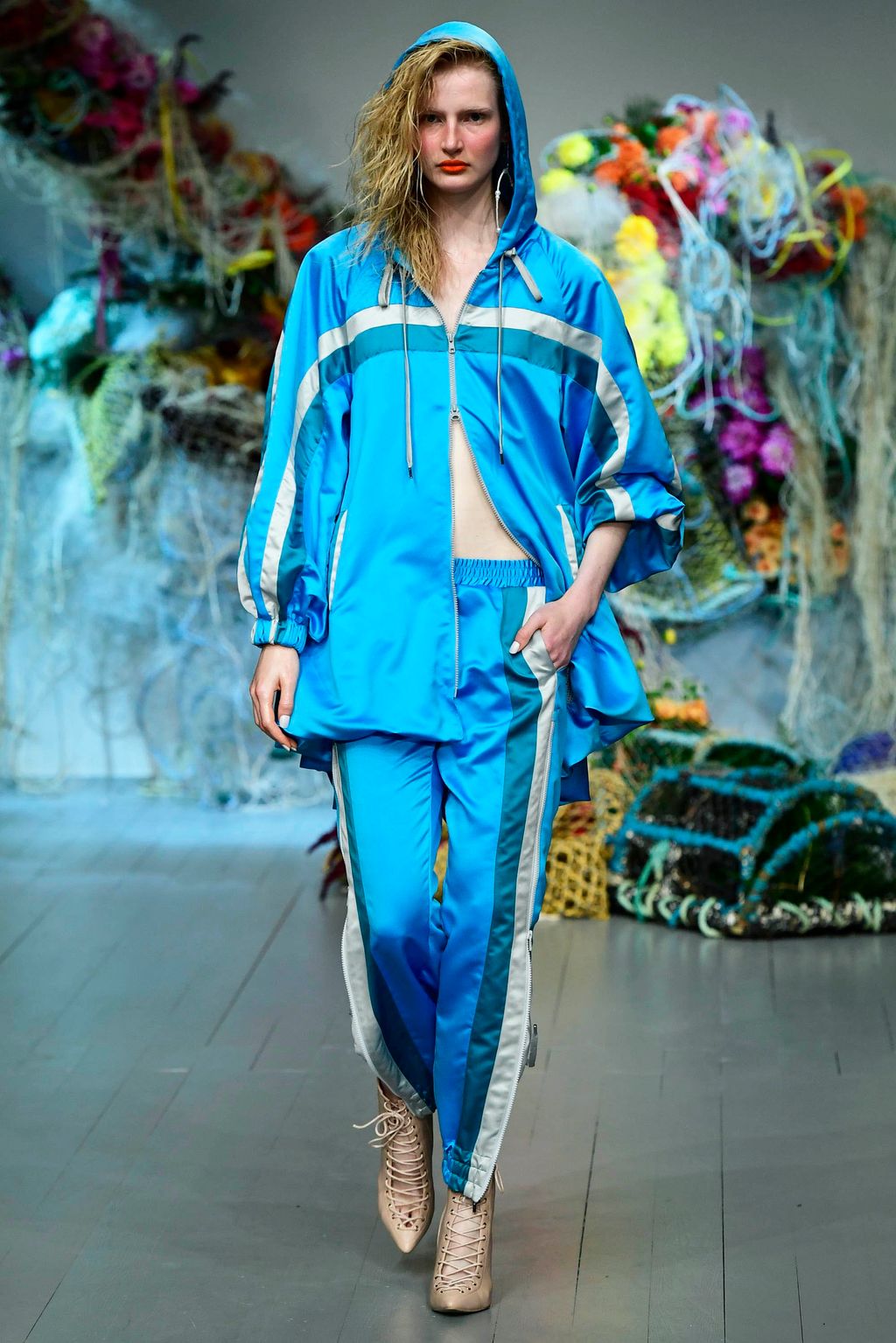 Fashion Week London Spring/Summer 2019 look 17 from the Fyodor Golan collection womenswear