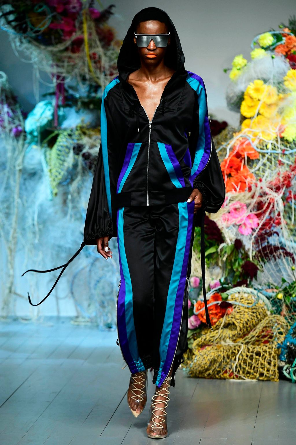 Fashion Week London Spring/Summer 2019 look 41 from the Fyodor Golan collection womenswear