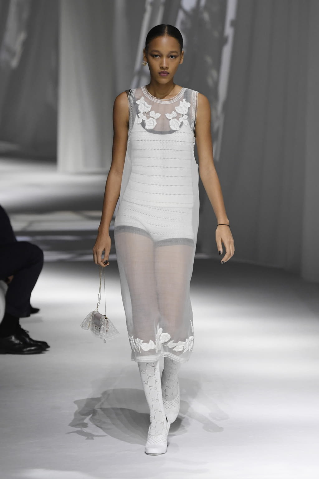 Fashion Week Milan Spring/Summer 2021 look 8 from the Fendi collection womenswear