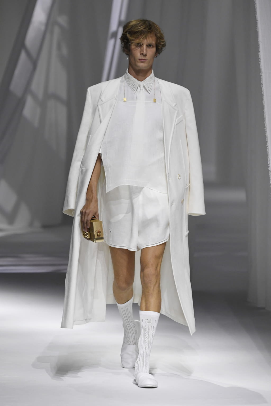 Fashion Week Milan Spring/Summer 2021 look 11 from the Fendi collection womenswear