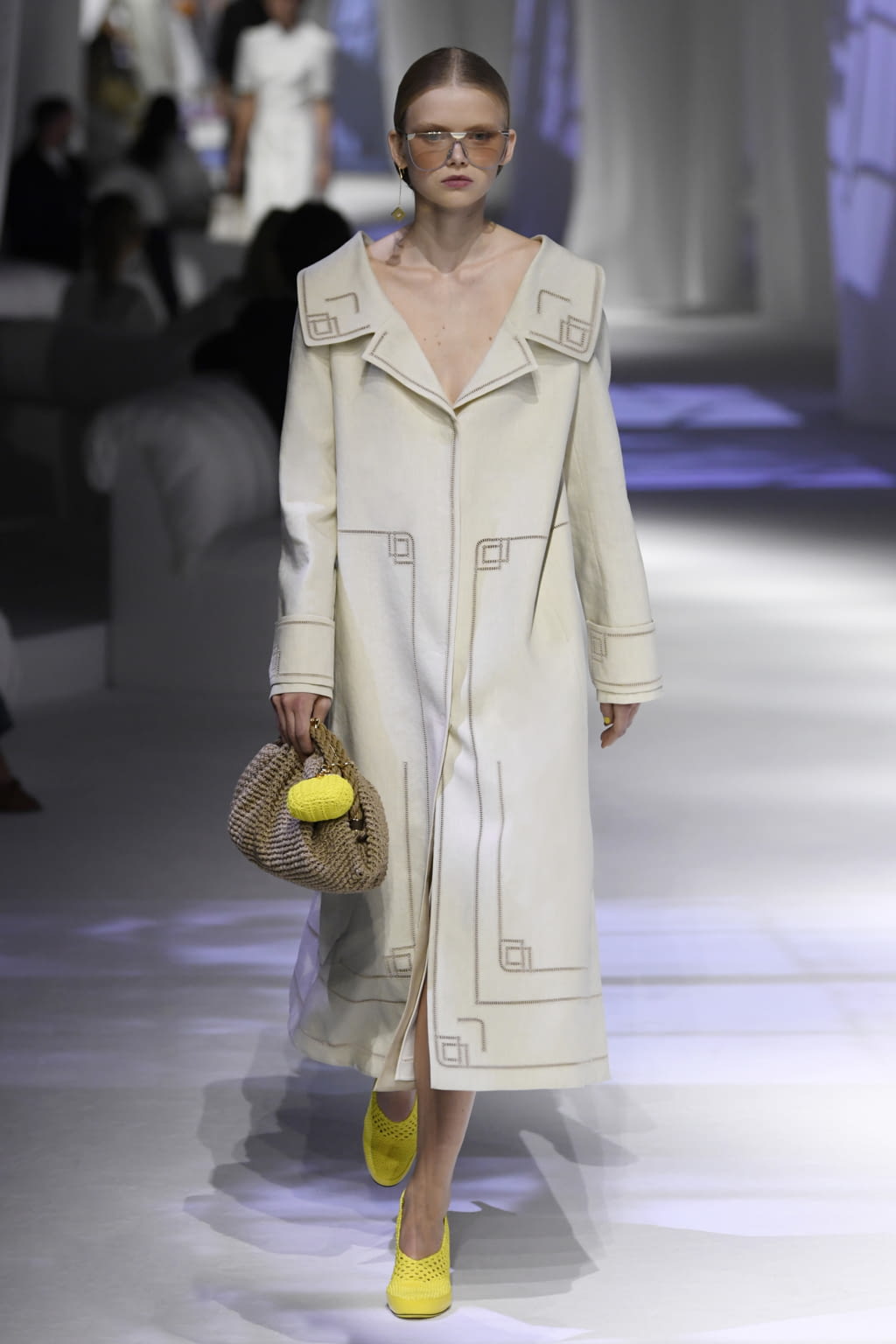 Fashion Week Milan Spring/Summer 2021 look 27 from the Fendi collection womenswear