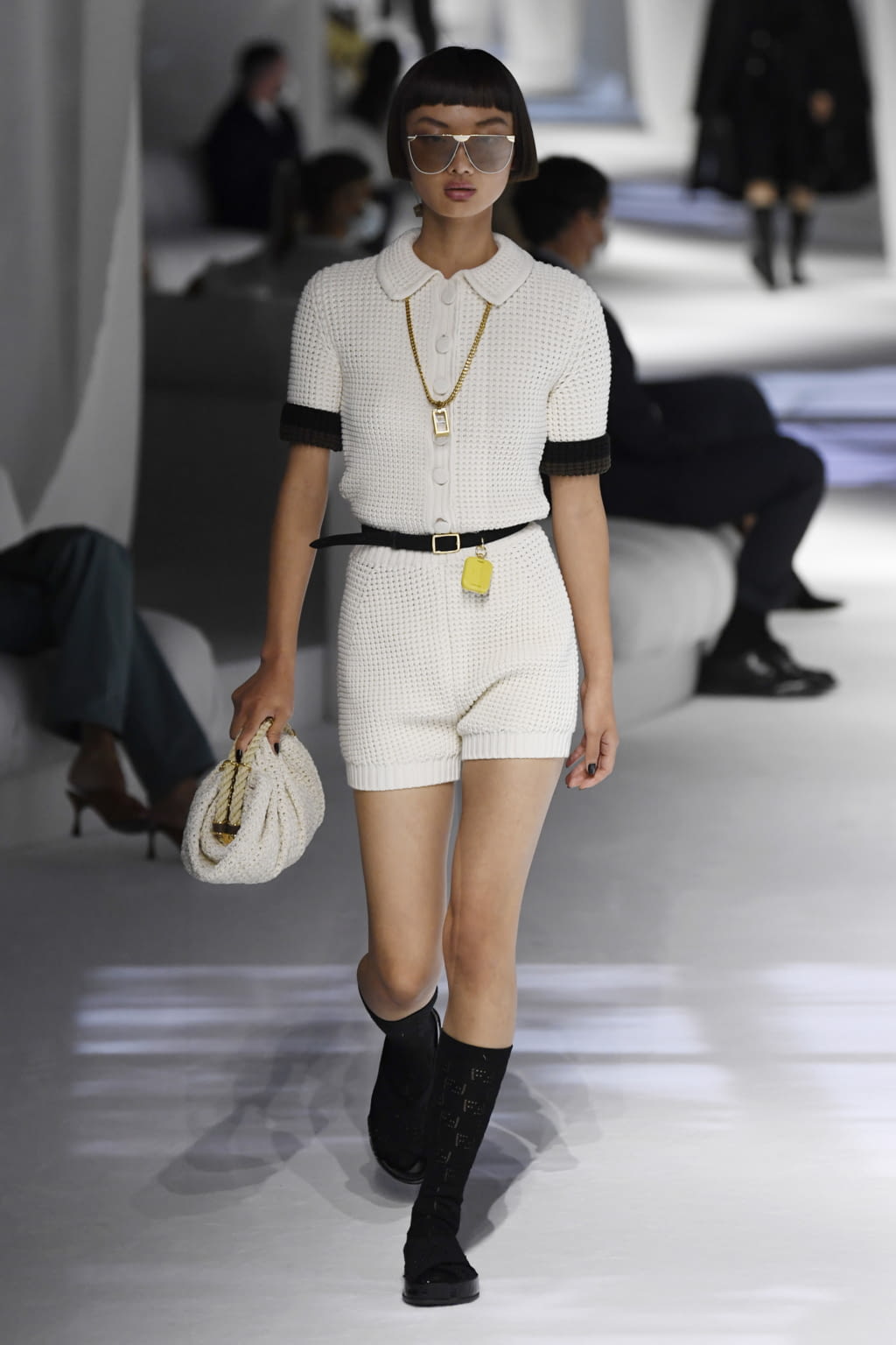 Fashion Week Milan Spring/Summer 2021 look 36 from the Fendi collection womenswear