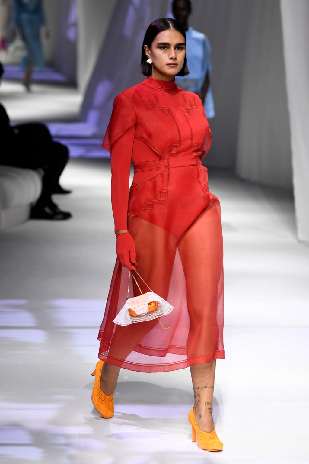 Fashion Week Milan Spring/Summer 2021 look 48 from the Fendi collection womenswear