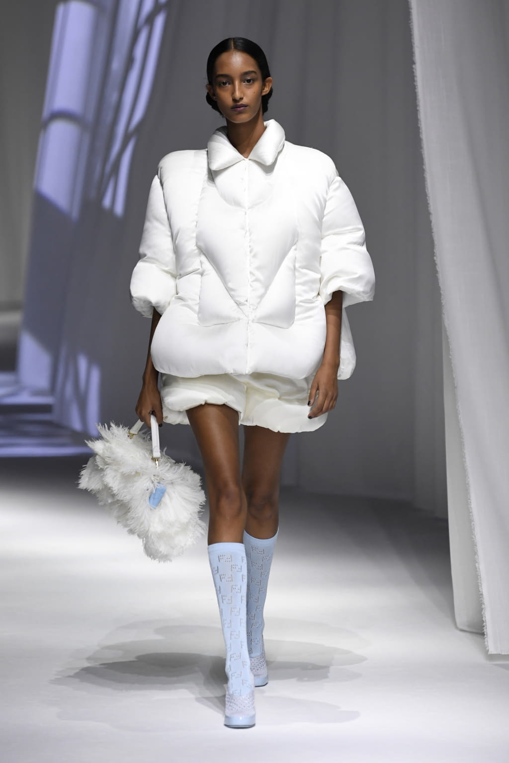 Fashion Week Milan Spring/Summer 2021 look 63 from the Fendi collection womenswear