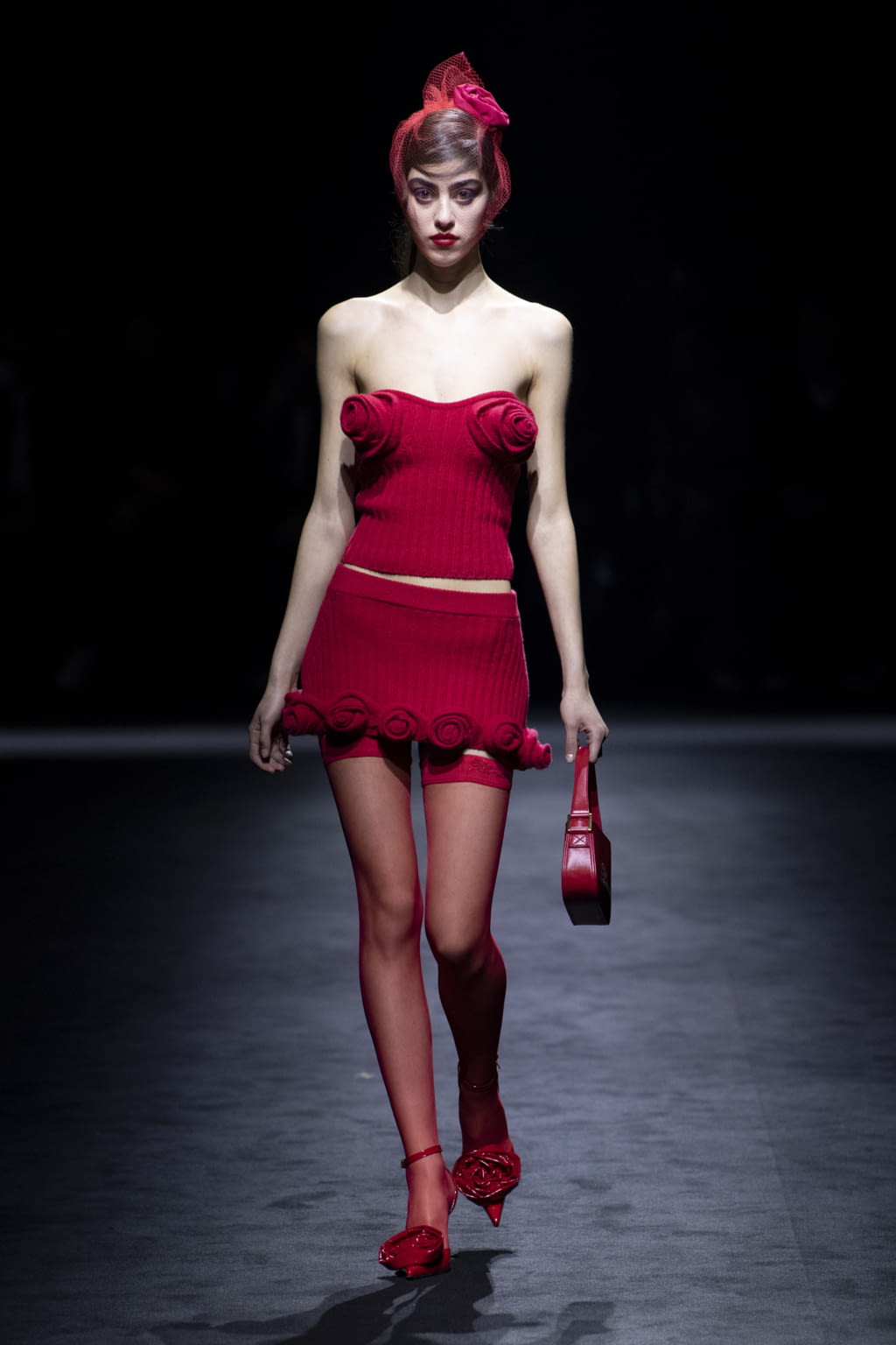 Fashion Week Milan Fall/Winter 2022 look 5 from the Blumarine collection womenswear