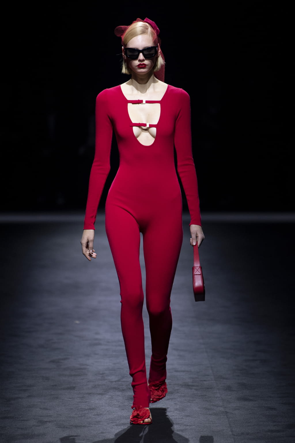 Fashion Week Milan Fall/Winter 2022 look 8 from the Blumarine collection womenswear