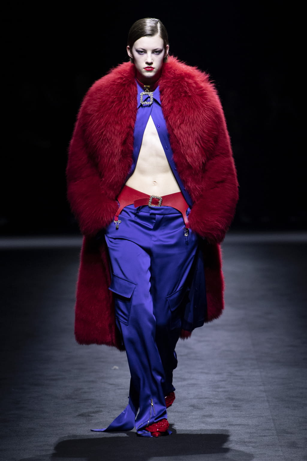 Fashion Week Milan Fall/Winter 2022 look 12 from the Blumarine collection womenswear