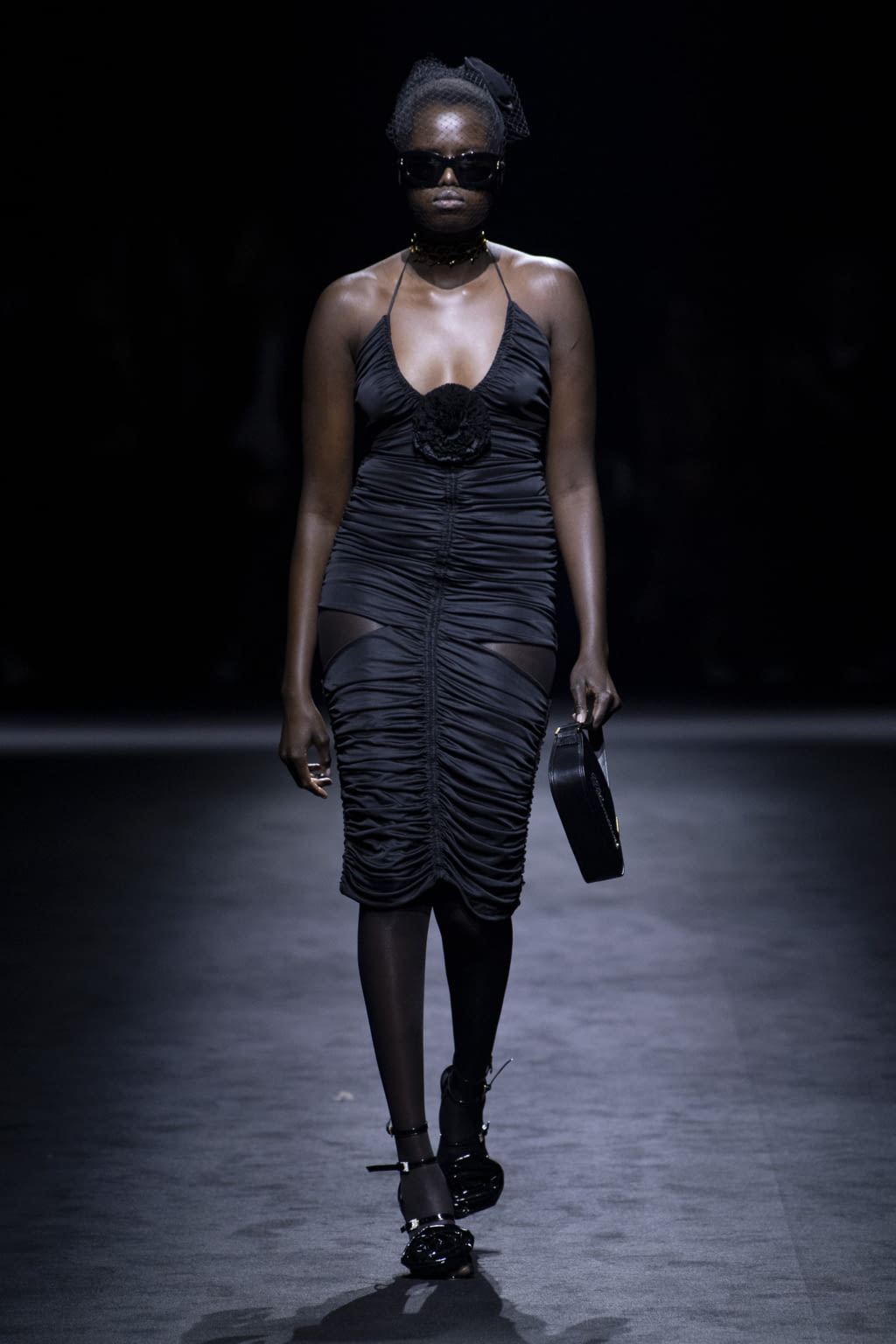 Fashion Week Milan Fall/Winter 2022 look 13 from the Blumarine collection womenswear