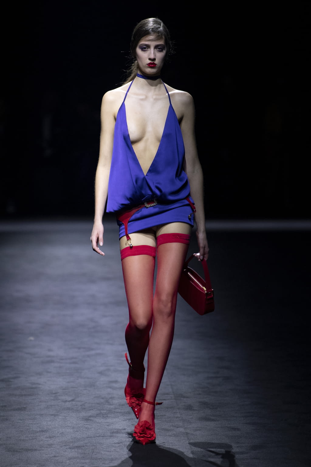 Fashion Week Milan Fall/Winter 2022 look 21 from the Blumarine collection womenswear