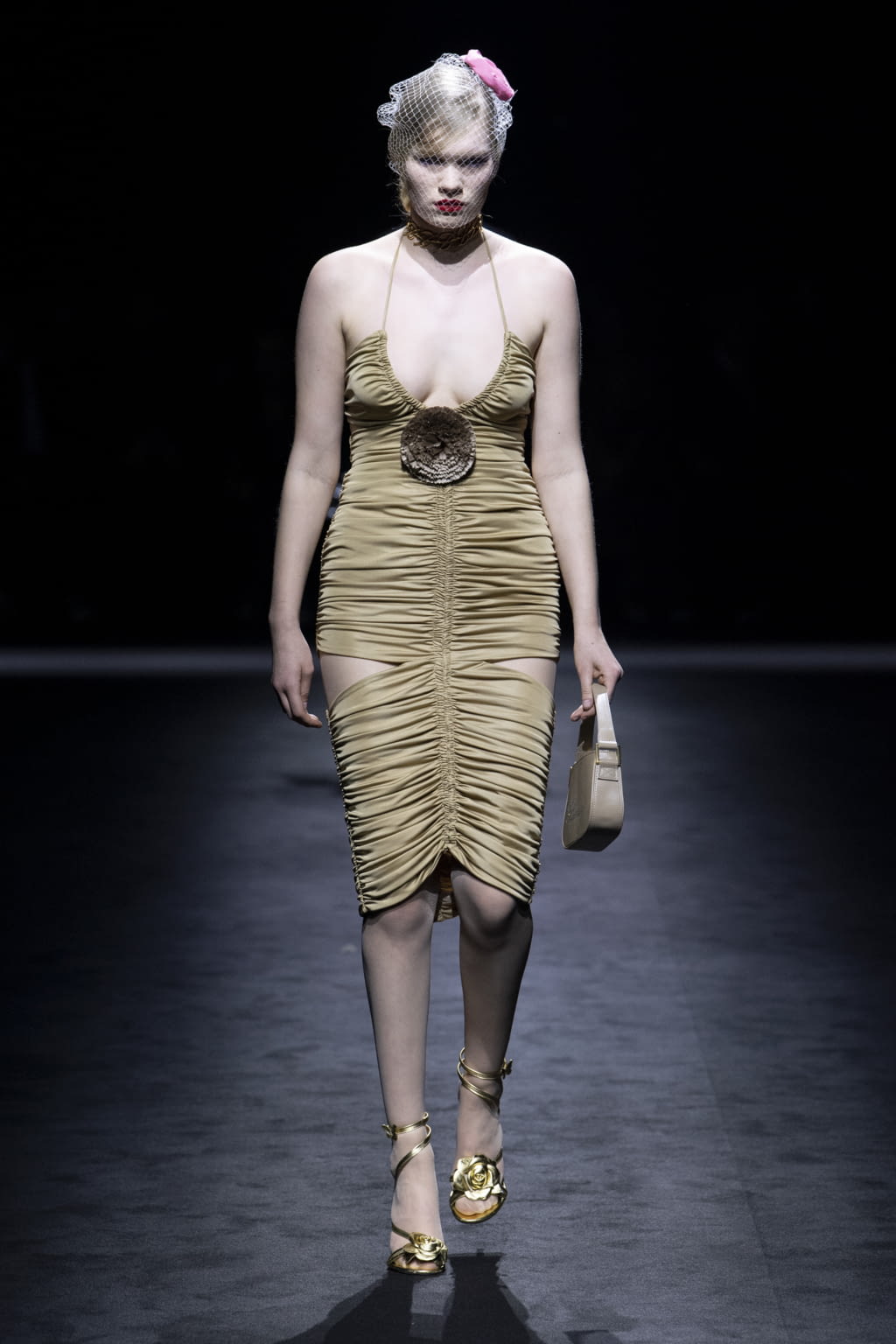 Fashion Week Milan Fall/Winter 2022 look 23 from the Blumarine collection womenswear