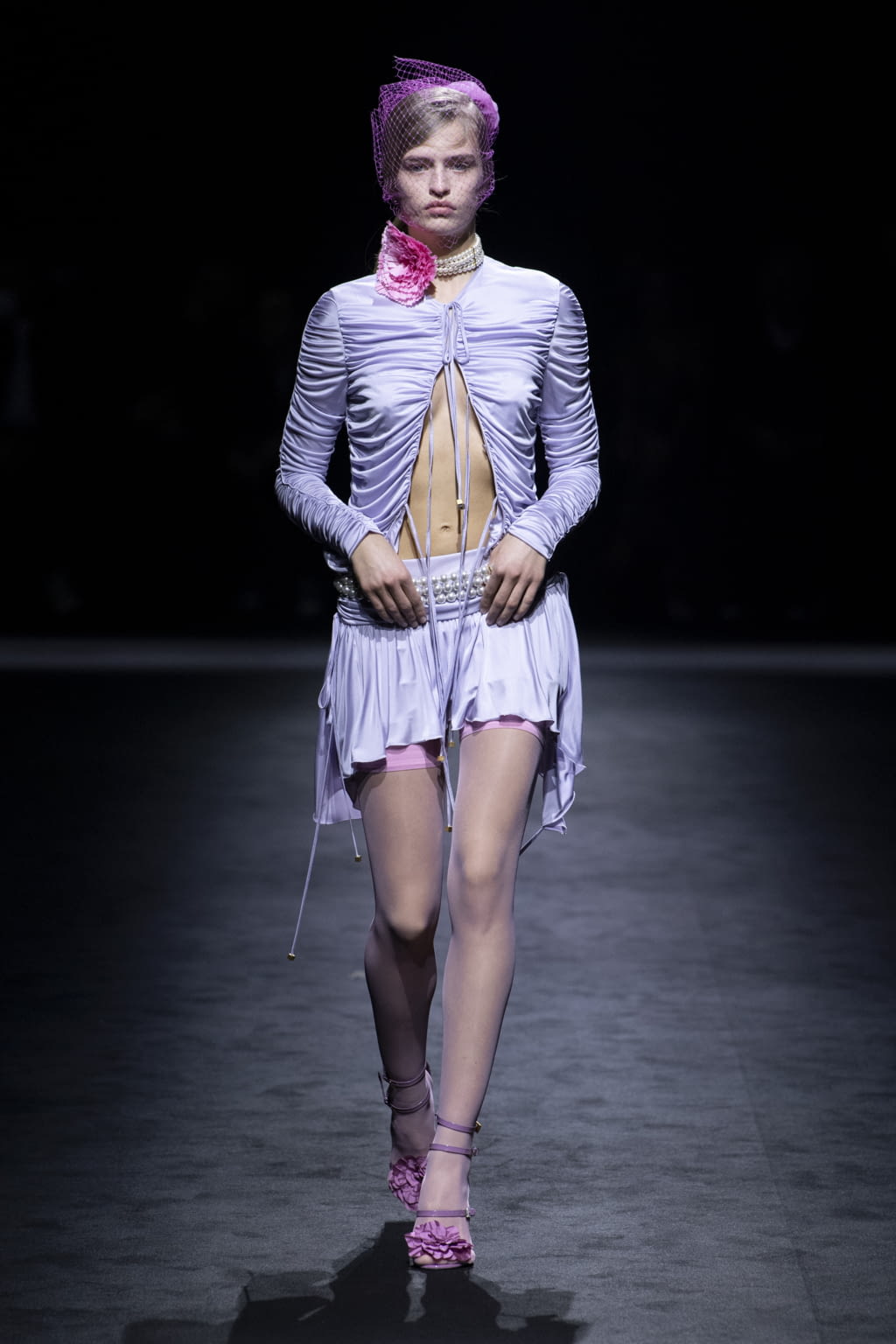Fashion Week Milan Fall/Winter 2022 look 25 from the Blumarine collection womenswear