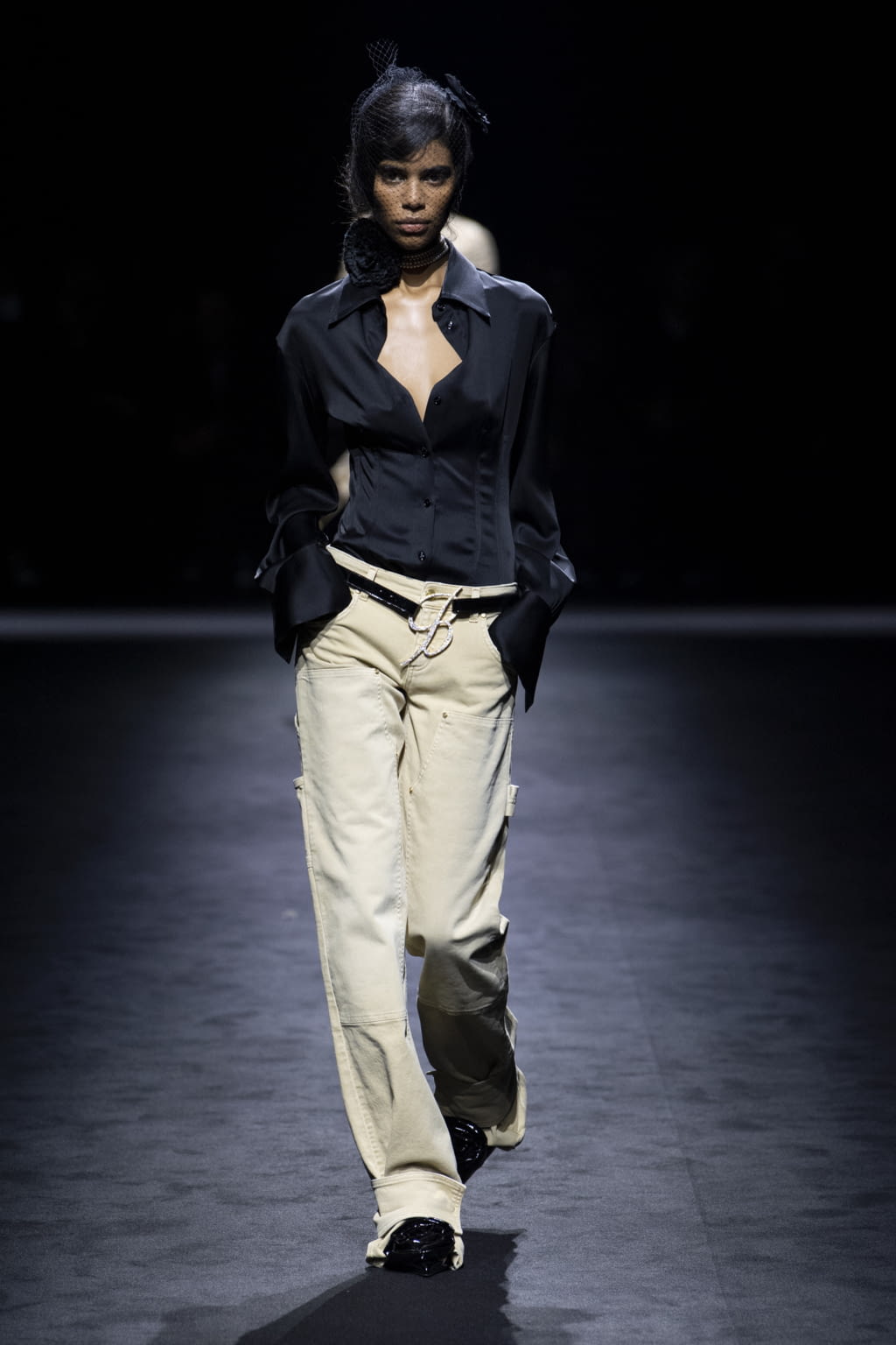 Fashion Week Milan Fall/Winter 2022 look 28 from the Blumarine collection womenswear