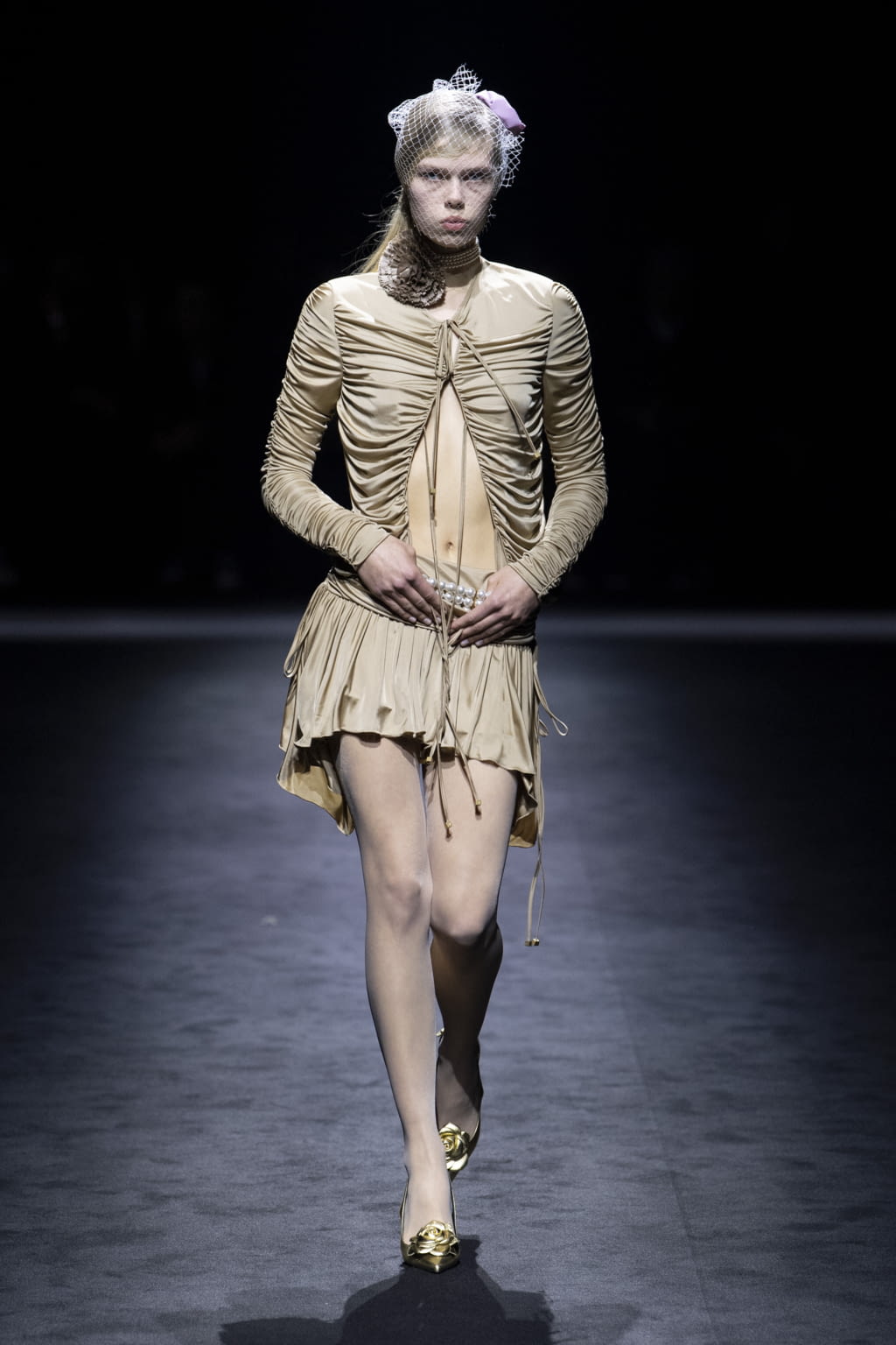 Fashion Week Milan Fall/Winter 2022 look 29 from the Blumarine collection womenswear