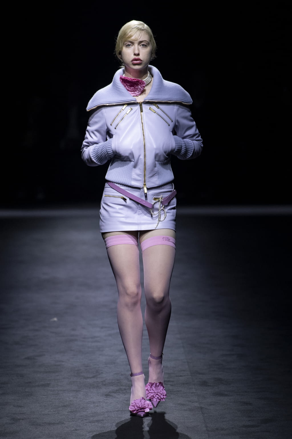 Fashion Week Milan Fall/Winter 2022 look 35 from the Blumarine collection womenswear