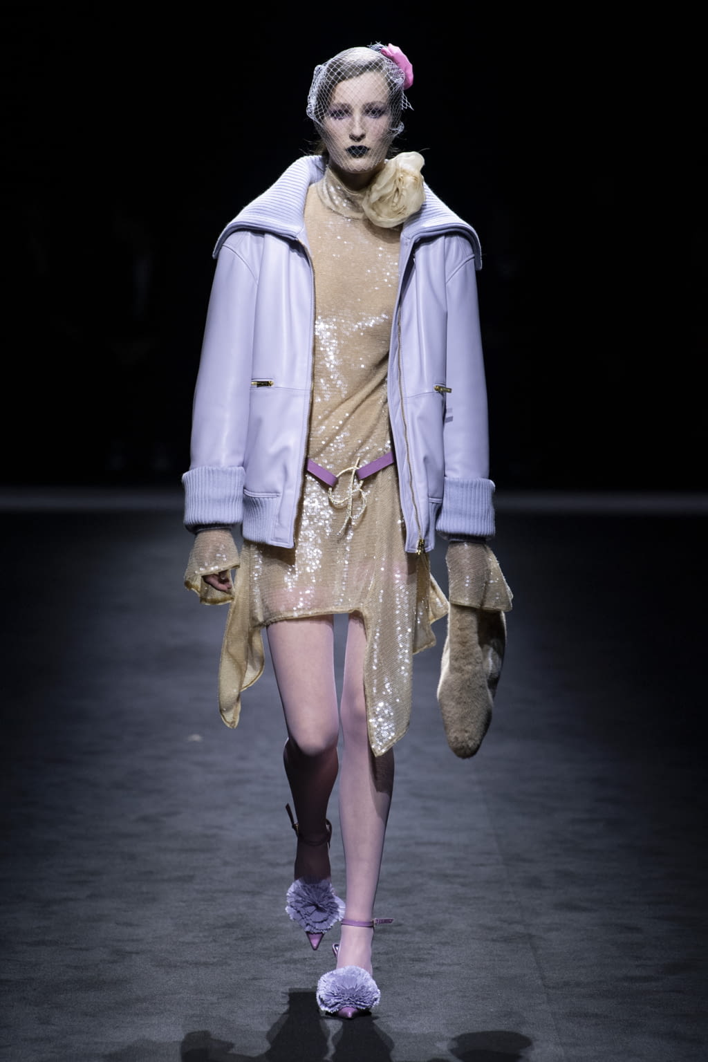 Fashion Week Milan Fall/Winter 2022 look 40 from the Blumarine collection womenswear