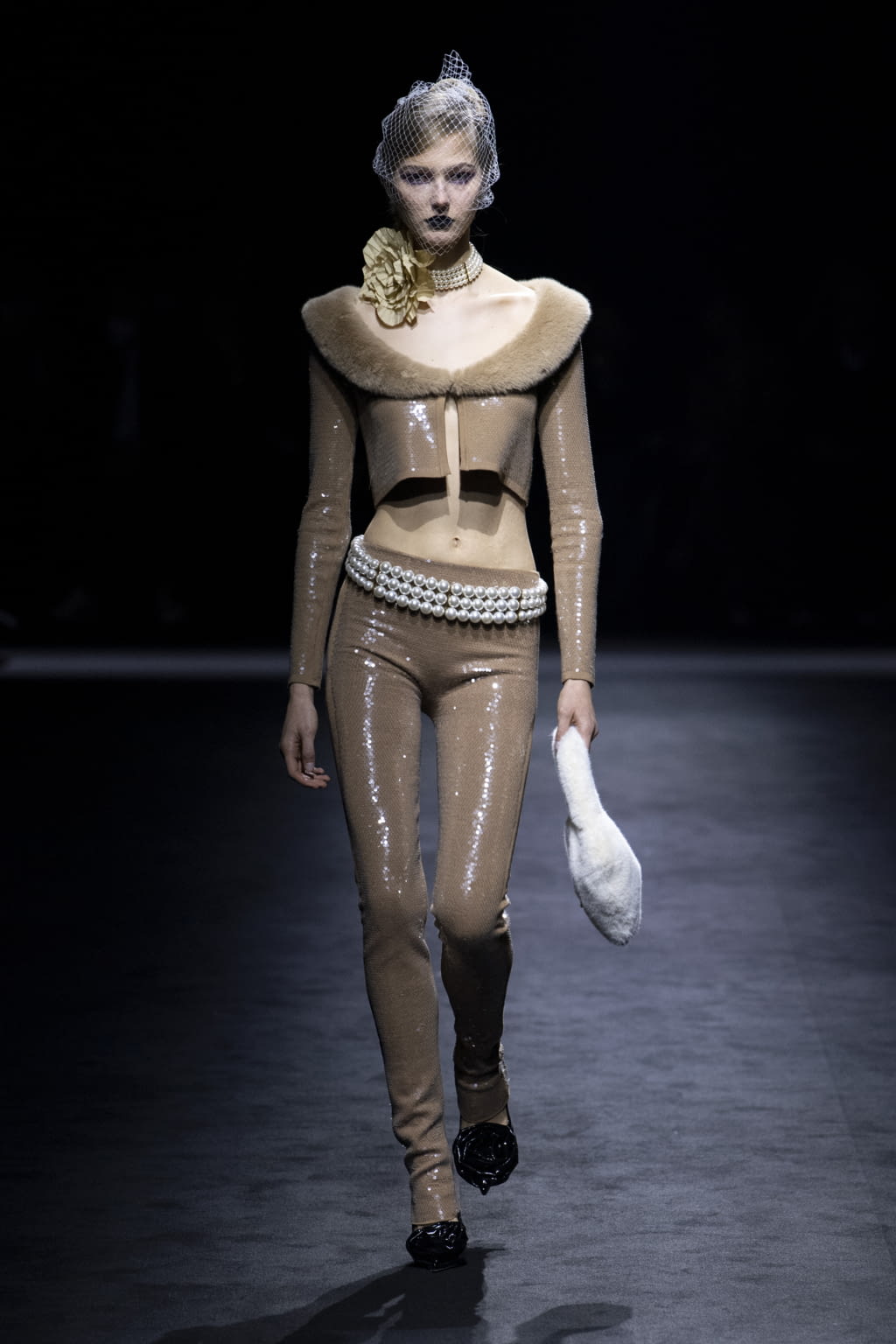 Fashion Week Milan Fall/Winter 2022 look 41 from the Blumarine collection womenswear