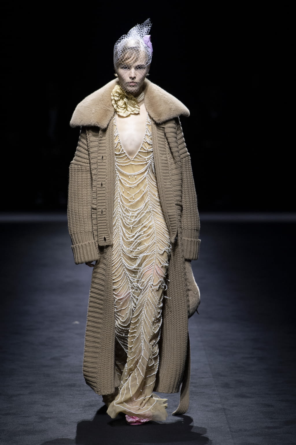 Fashion Week Milan Fall/Winter 2022 look 44 from the Blumarine collection womenswear