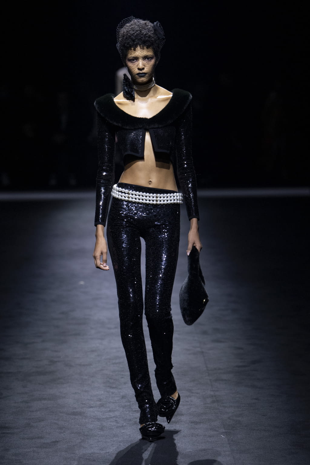 Fashion Week Milan Fall/Winter 2022 look 46 from the Blumarine collection womenswear