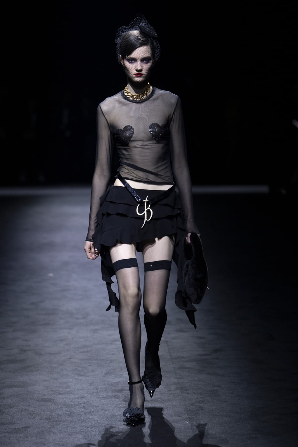 Fashion Week Milan Fall/Winter 2022 look 47 from the Blumarine collection womenswear