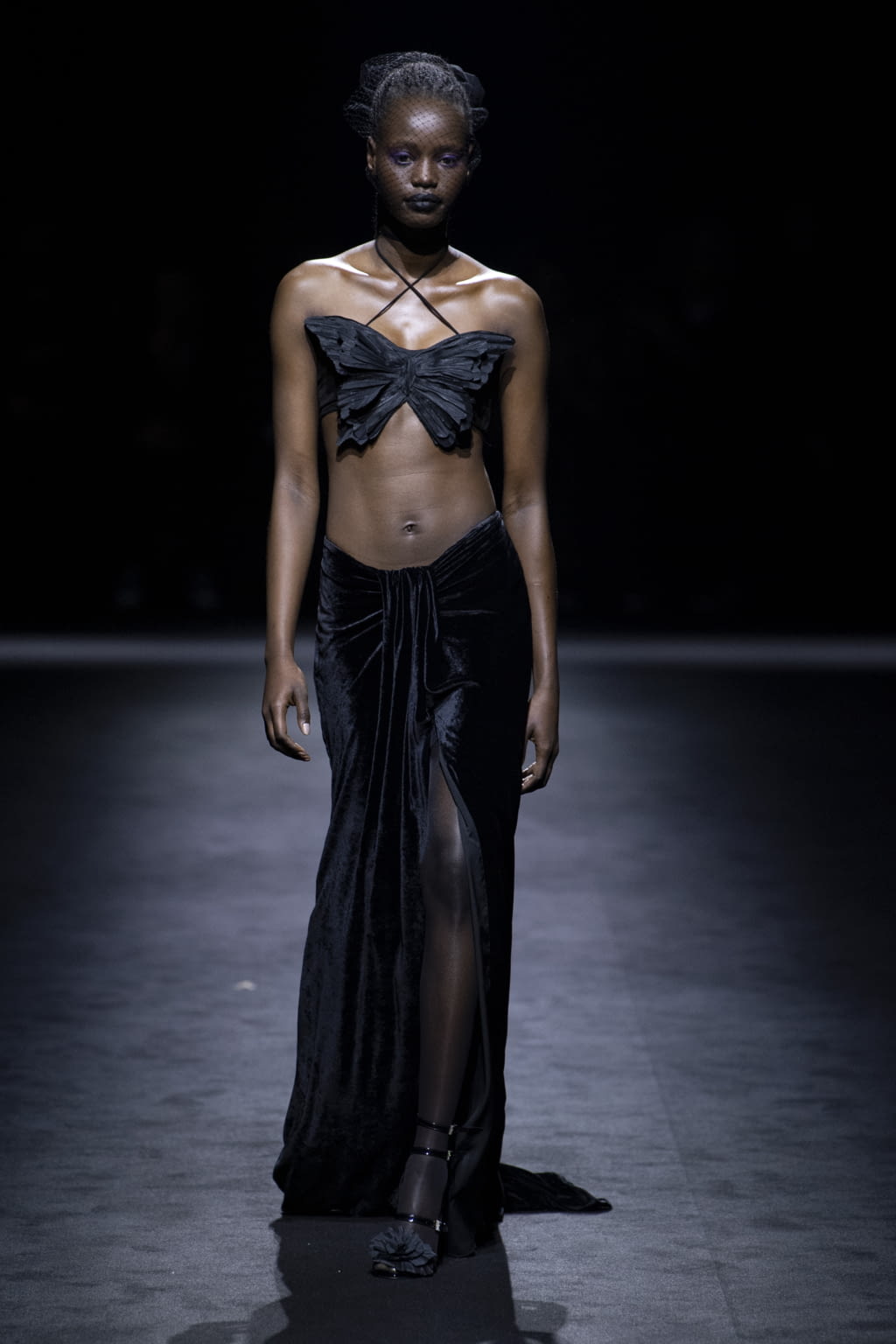 Fashion Week Milan Fall/Winter 2022 look 55 from the Blumarine collection womenswear