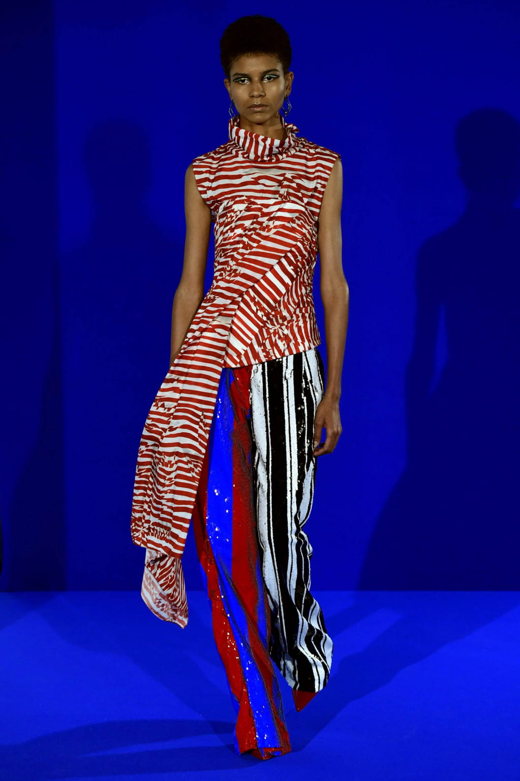 Fashion Week London Spring/Summer 2019 look 15 from the Halpern collection 女装