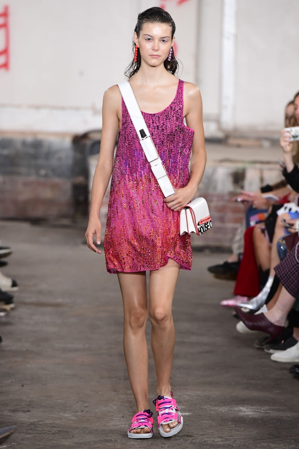 Fashion Week London Spring/Summer 2019 look 7 from the House of Holland collection womenswear