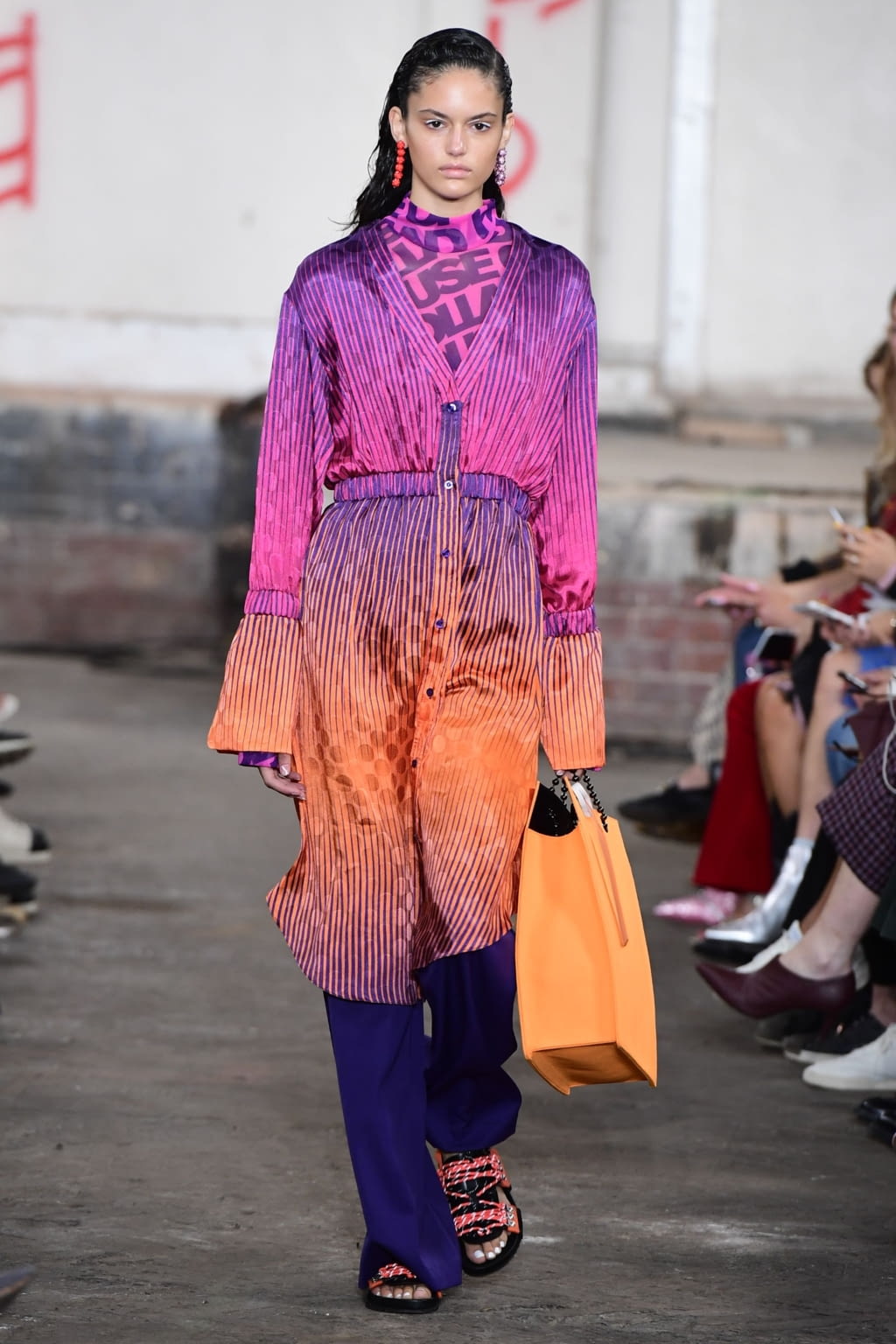 Fashion Week London Spring/Summer 2019 look 8 from the House of Holland collection womenswear