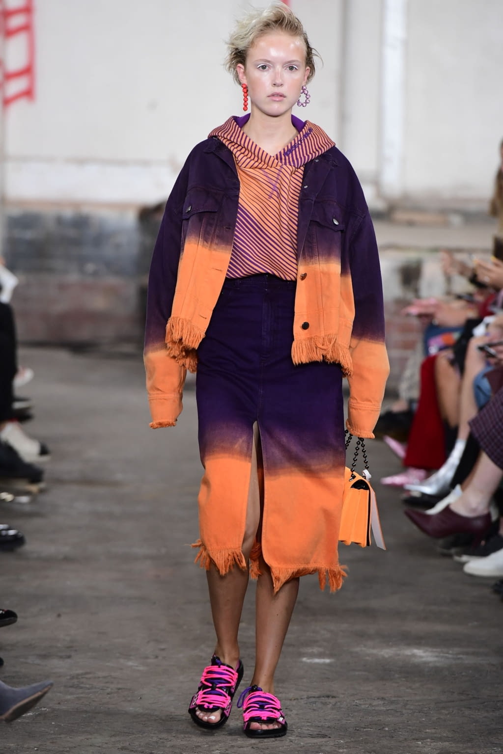 Fashion Week London Spring/Summer 2019 look 10 from the House of Holland collection womenswear