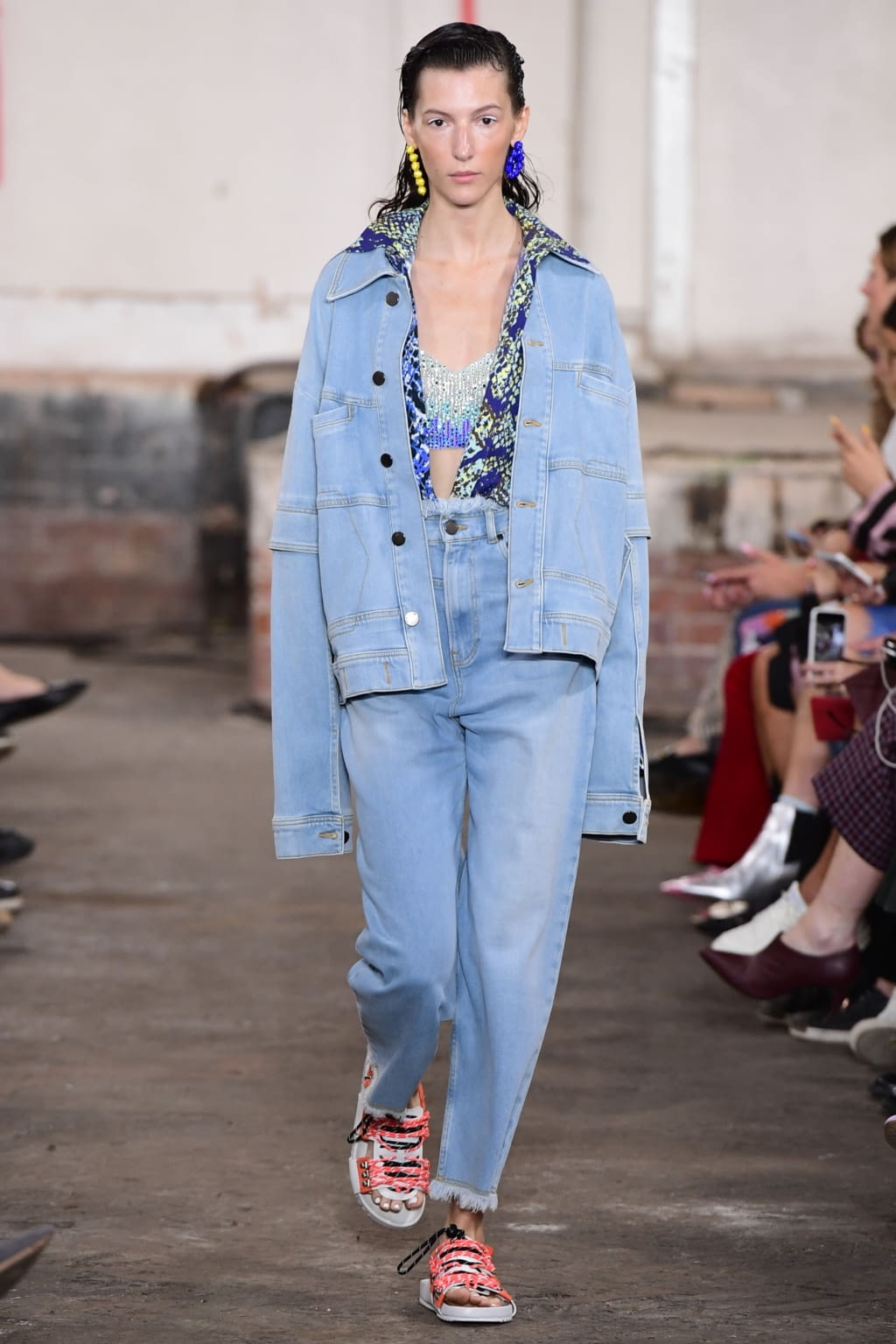 Fashion Week London Spring/Summer 2019 look 20 de la collection House of Holland womenswear