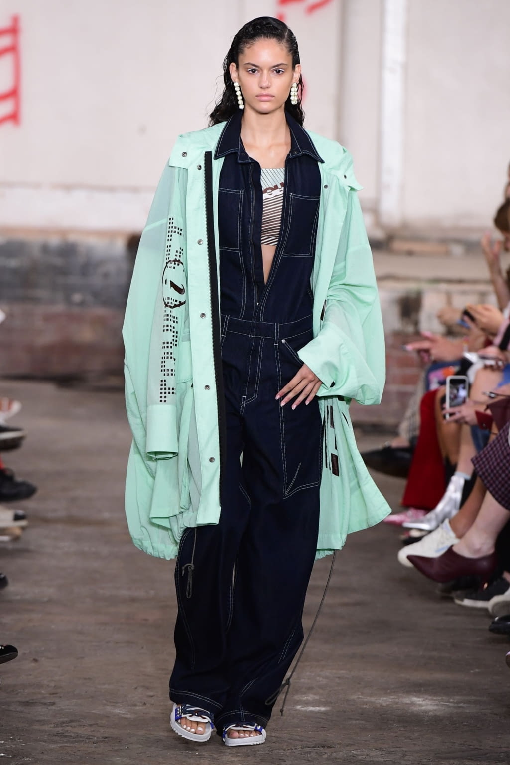 Fashion Week London Spring/Summer 2019 look 26 from the House of Holland collection womenswear