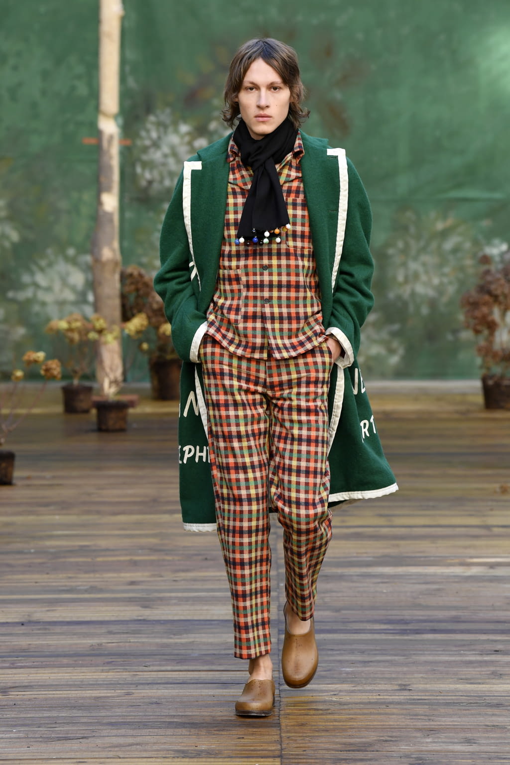 Fashion Week Paris Fall/Winter 2020 look 3 from the Bode collection menswear