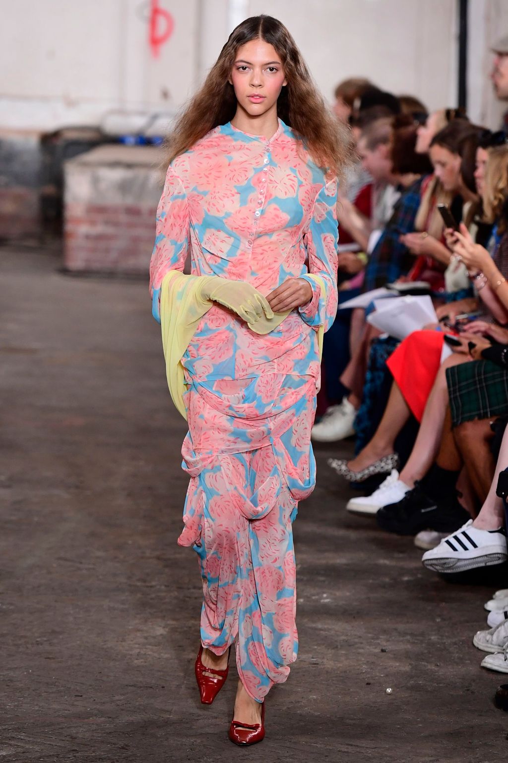 Fashion Week London Spring/Summer 2019 look 29 from the Fashion East collection womenswear