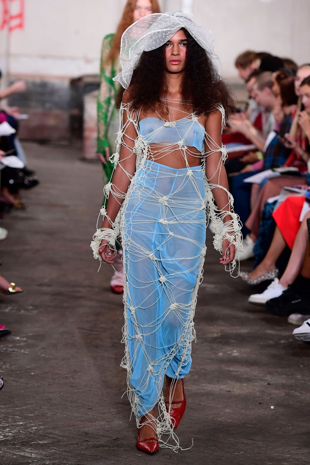 Fashion Week London Spring/Summer 2019 look 18 from the Fashion East collection womenswear