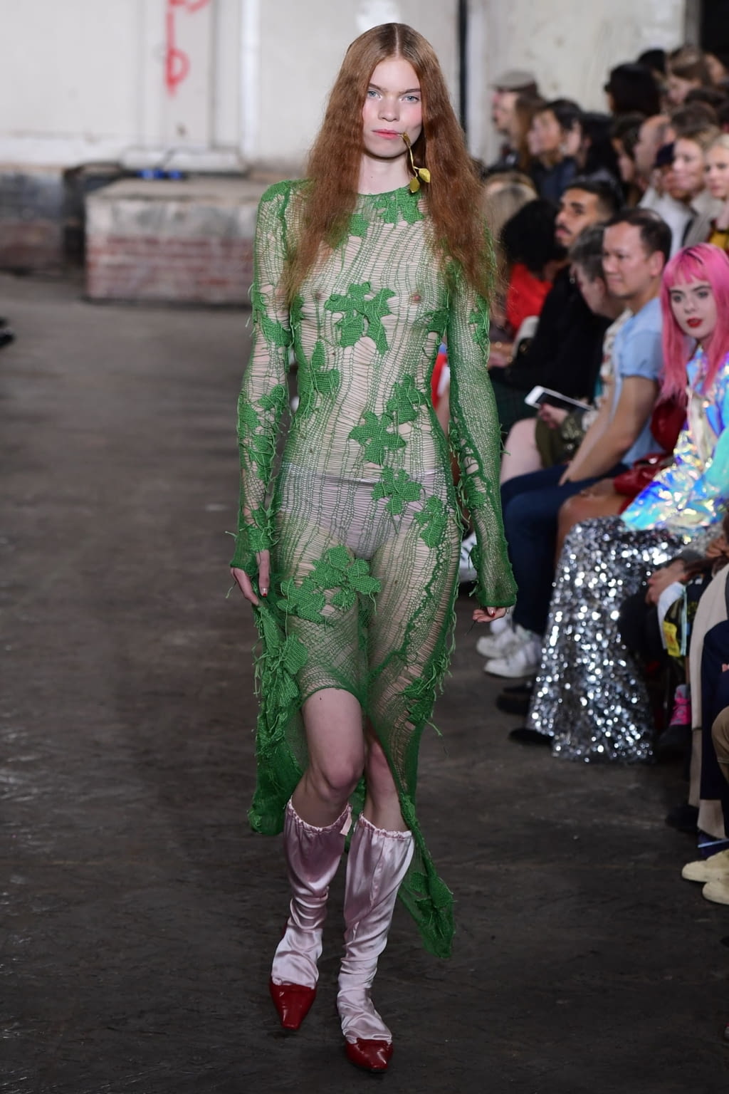 Fashion Week London Spring/Summer 2019 look 19 from the Fashion East collection womenswear