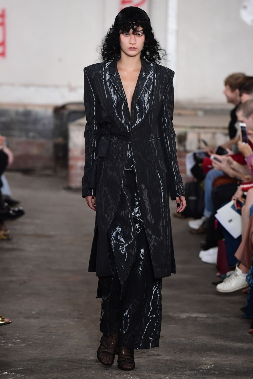 Fashion Week London Spring/Summer 2019 look 30 from the Fashion East collection womenswear