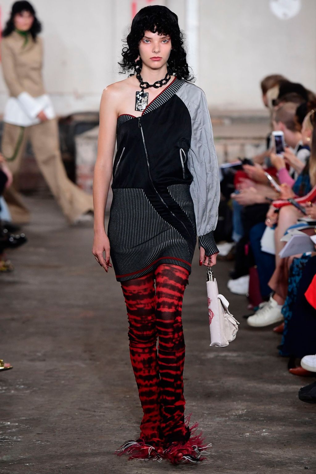 Fashion Week London Spring/Summer 2019 look 33 from the Fashion East collection womenswear