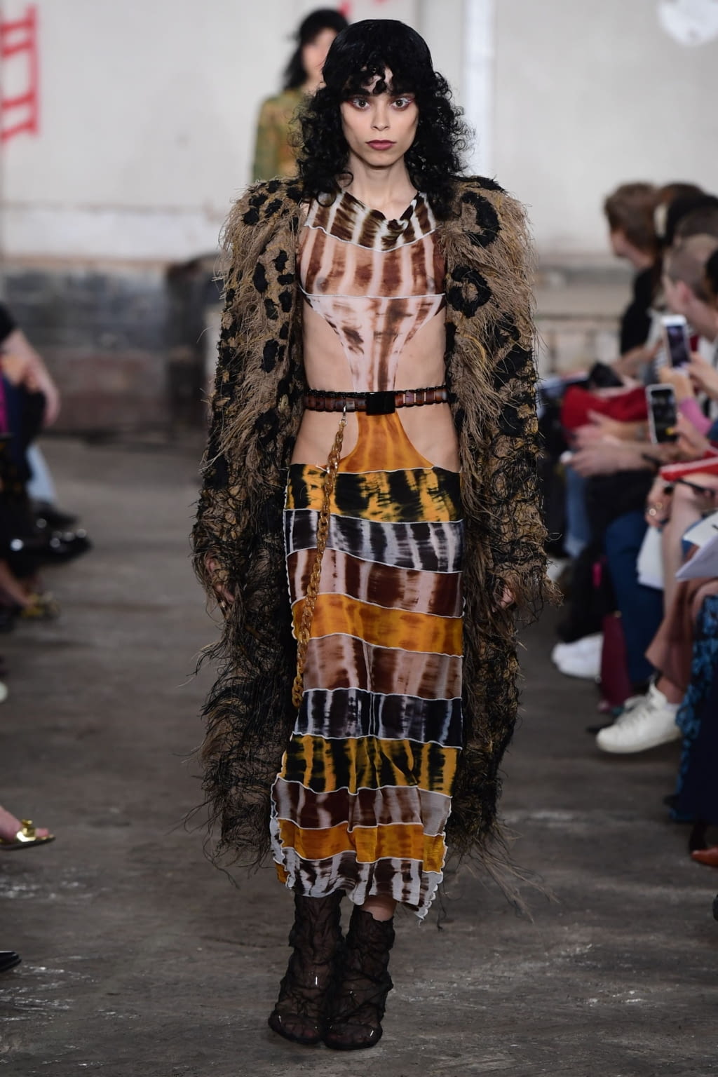 Fashion Week London Spring/Summer 2019 look 36 from the Fashion East collection womenswear
