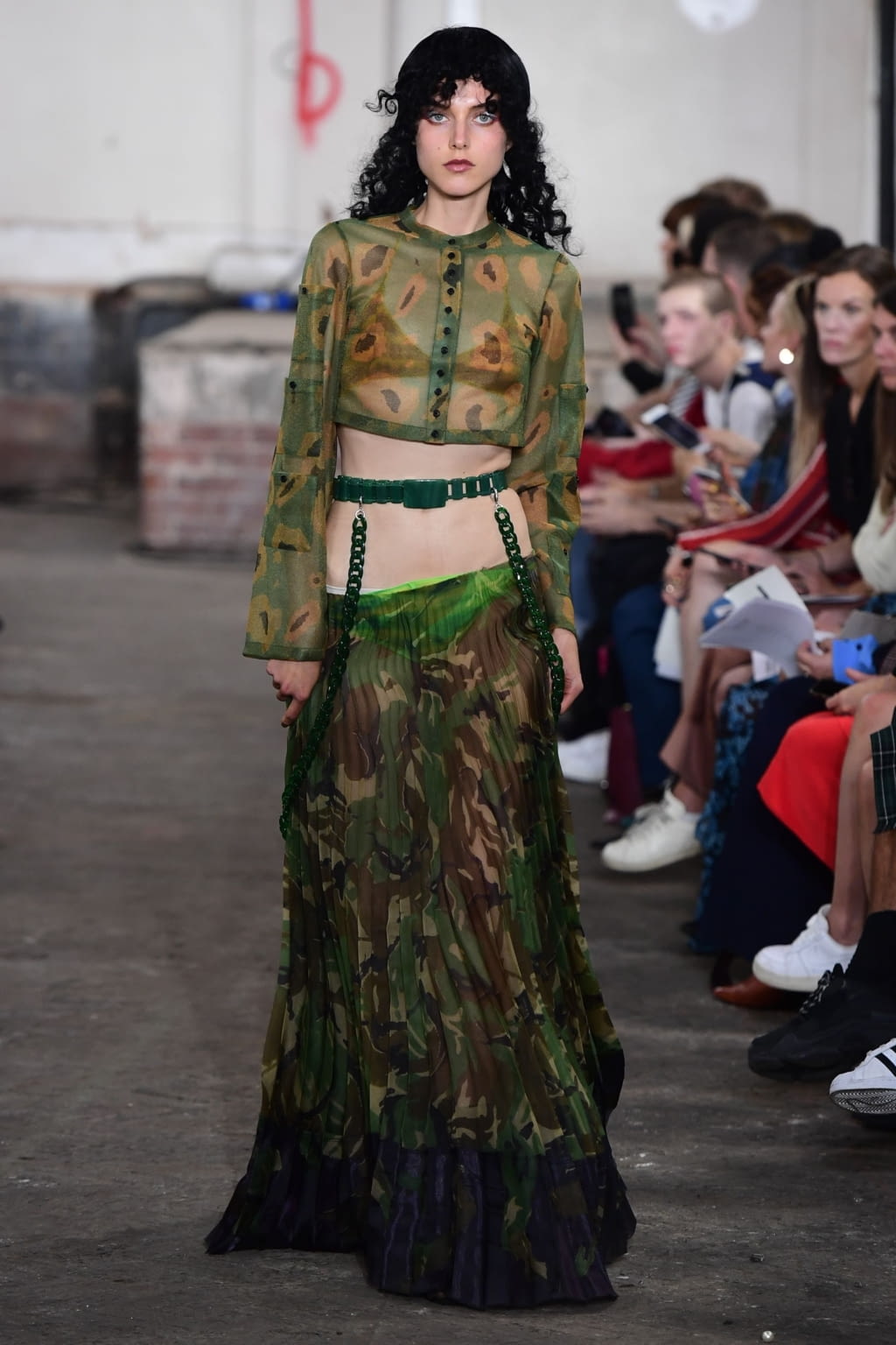 Fashion Week London Spring/Summer 2019 look 37 from the Fashion East collection womenswear