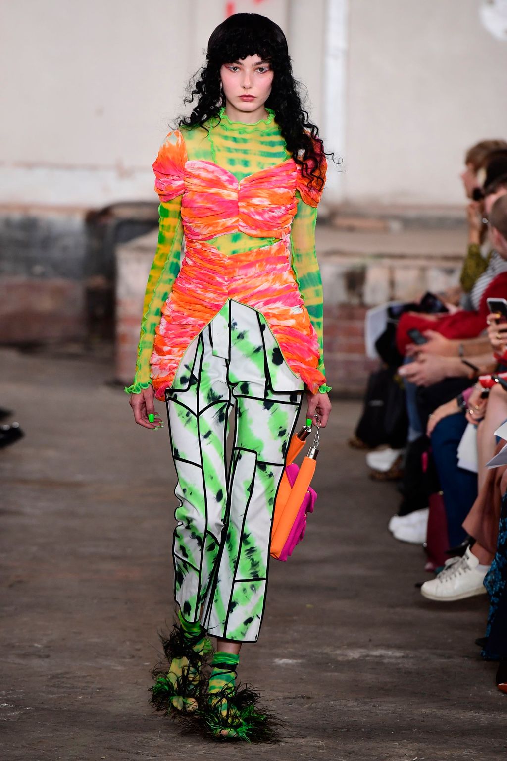Fashion Week London Spring/Summer 2019 look 41 from the Fashion East collection womenswear